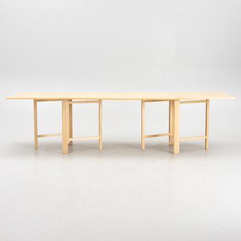 Bruno Mathsson, a "Maria Flap", dining table, MAthsson International, Värnamo, Sweden, 2017.