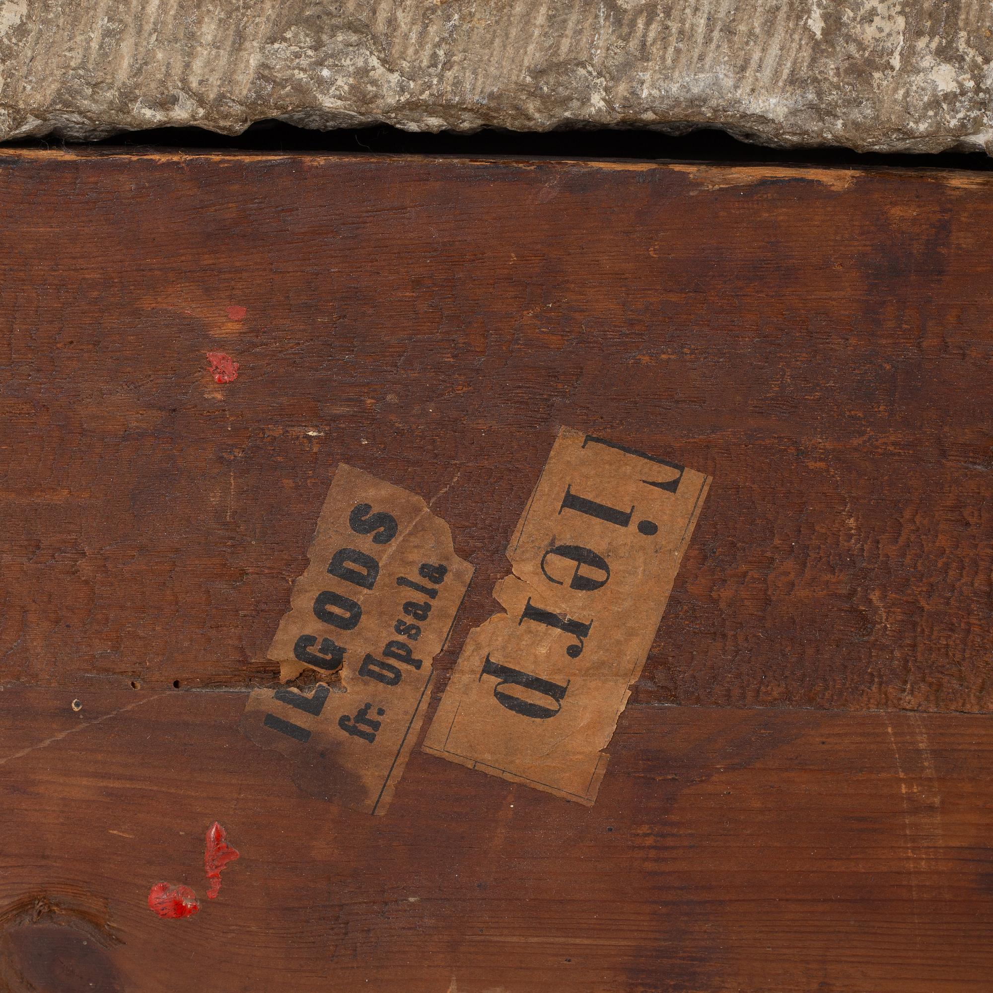 Johan Jacob Almgren, a Gustavian chest of drawers, Stockholm, late 18th Century.