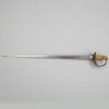 A Swedish sabre 1893 pattern with scabbard.