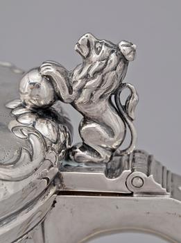 STOP, silver, CG Hallberg Stockholm 1952. Vikt ca 1015 gram.