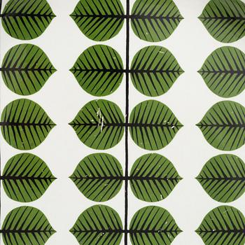 Stig Lindberg, servis, 50 delar, flintgods, "Berså", Gustavsberg, 1900-talets senare del.