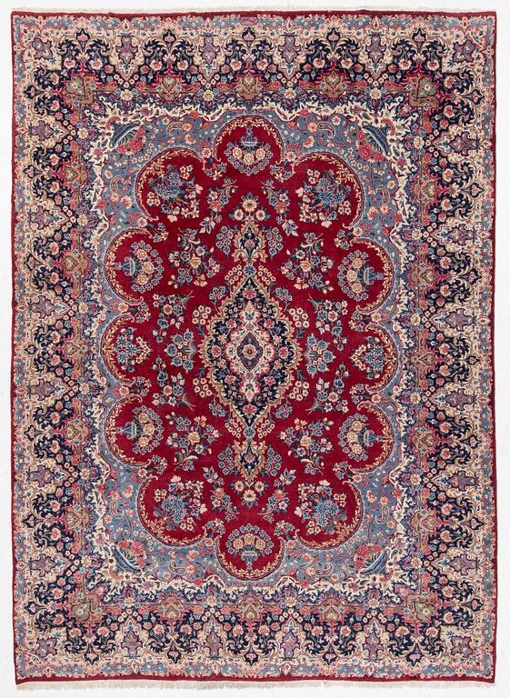 Carpet, Kirman, approx. 420 x 300 cm.