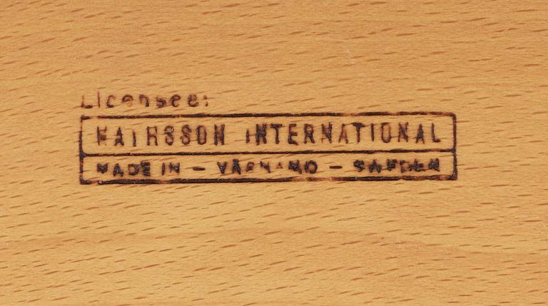 FÅTÖLJ "Eva", Bruno Mathsson, Mathsson International, Värnamo, 1900-tal.