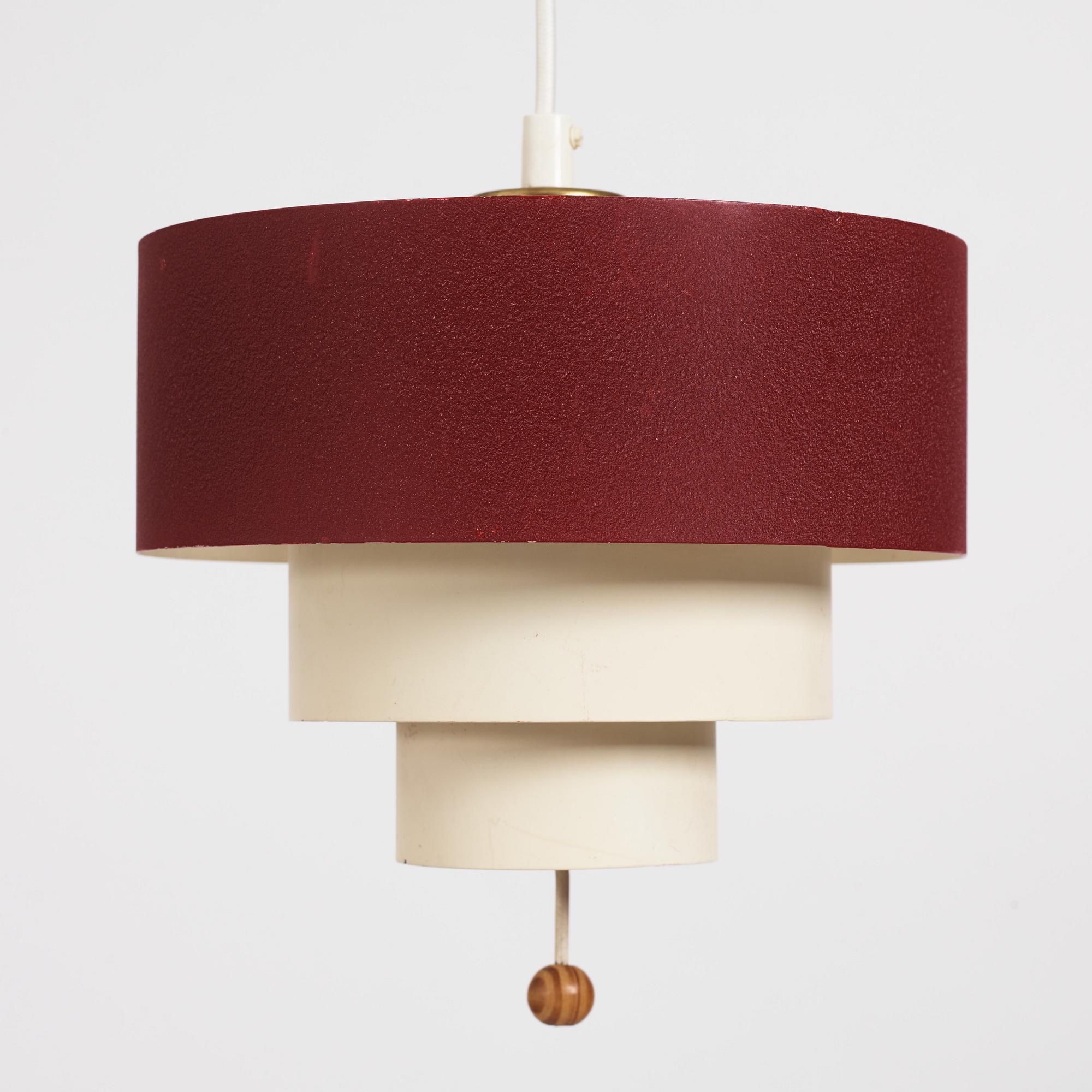 Bertil Brisborg, a ceiling lamp, model "33135", Nordiska Kompaniet, Sweden 1950s.