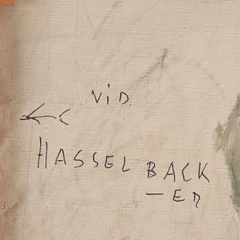 Evert Lundquist, "Vid Hasselbacken - Nattstyke från Djurgården".