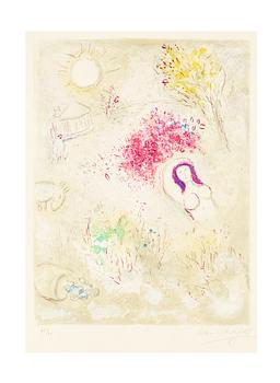 312. Marc Chagall, "Chloé", from: "Daphnis et Chloé".