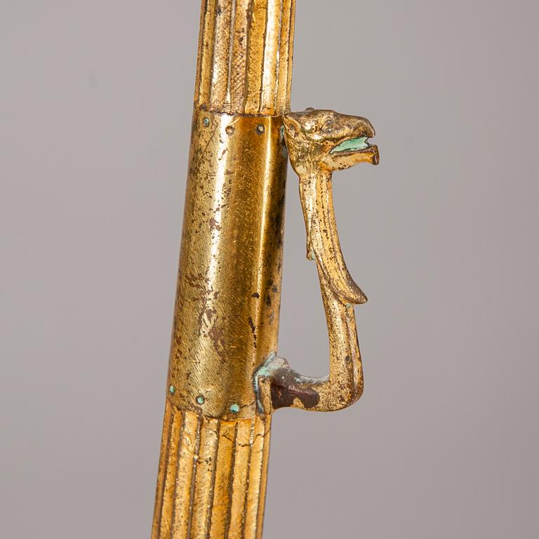KANDELABER, brons, Mellaneuropa, 1800-talets senare hälft.