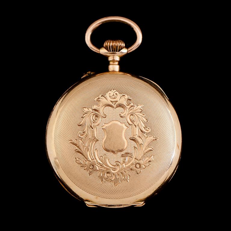 FICKUR, 14 k guld, 1900-talets första hälft.