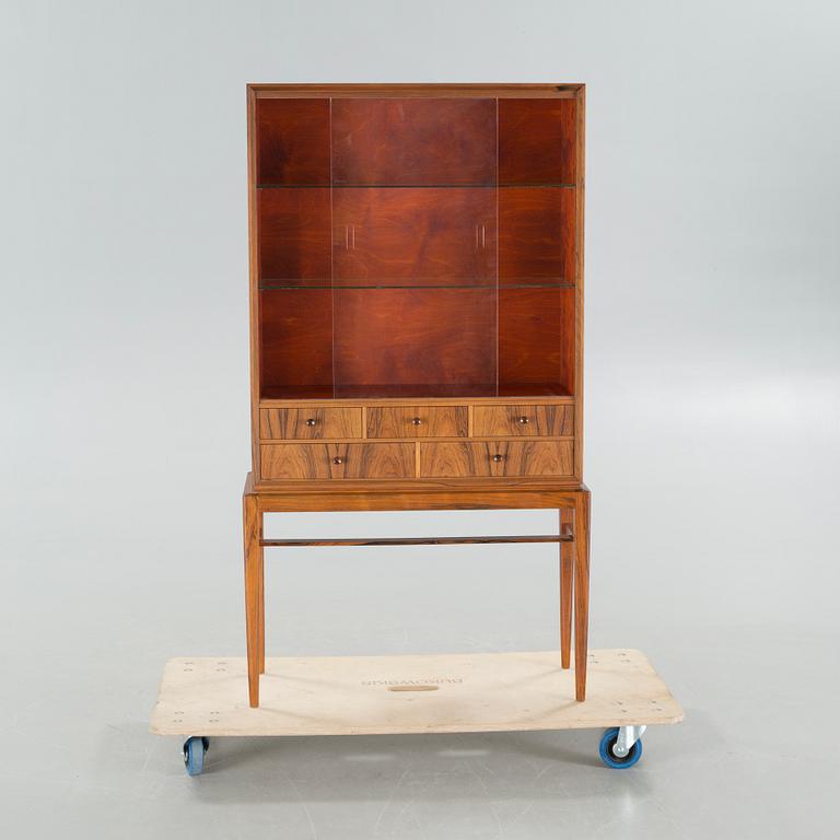 A vitrine cabinet by Svante Skogh for Seffle Möbelfabrik, second half of the 20th century. CITES-certificate.