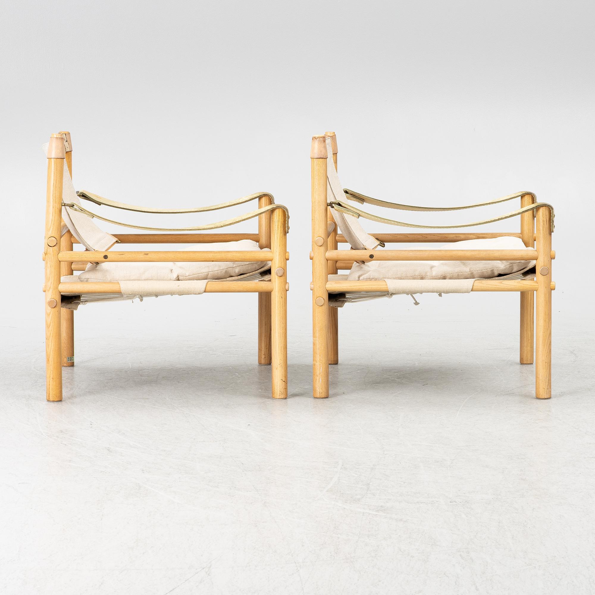 Arne Norell, fåtöljer, ett par, "Scirocco", Norell Möbler, 1900-talets andra hälft.