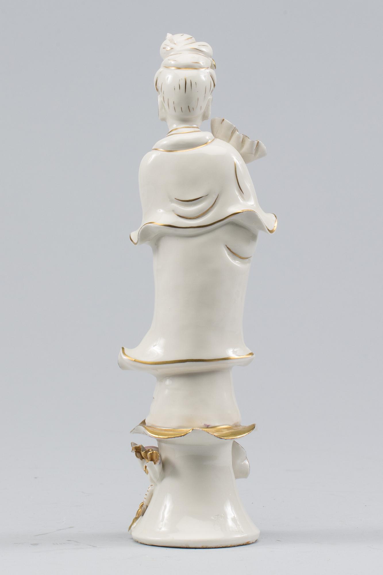 FIGURIN, porslin, Kina, 1900-tal.