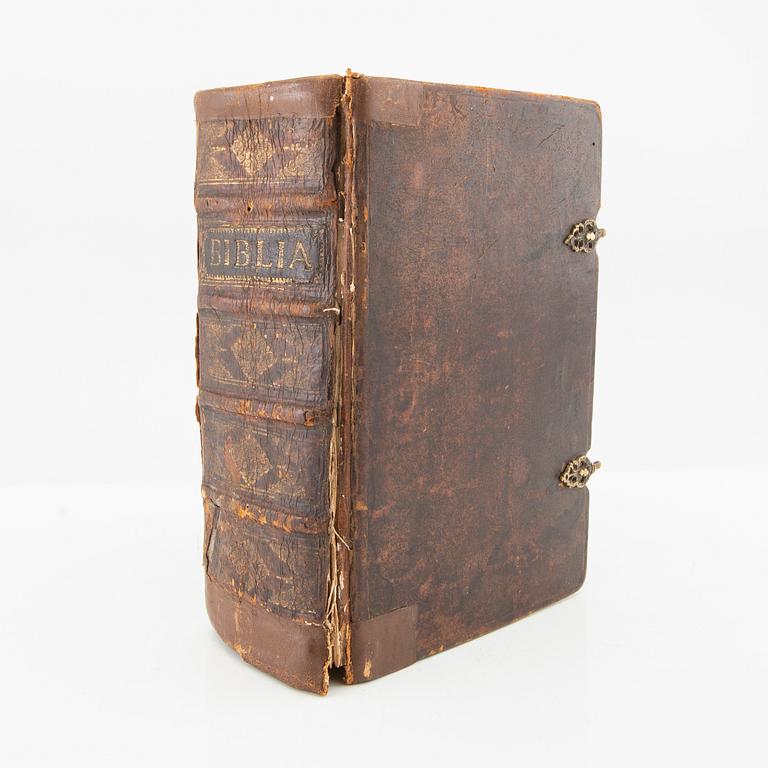 Karl XII field Bible Stockholm 1706/1715.