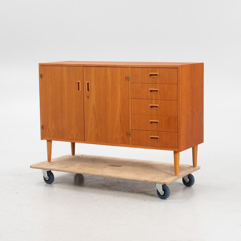 A teak-veneered sideboard, 1950's/60's.