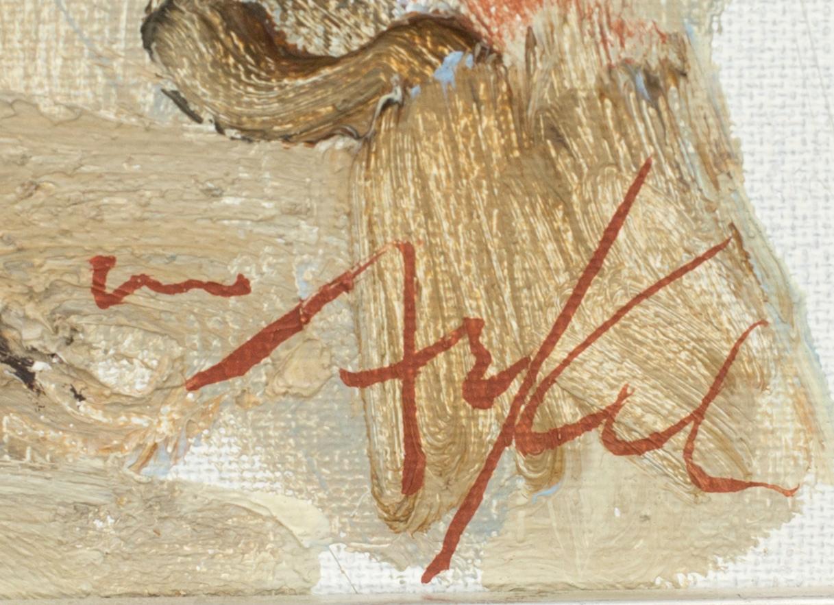 ADRIAN VAN ARKEL, oil on canvas, signed.