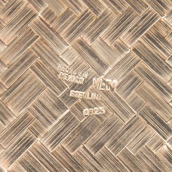 Basket, sterling silver, Mexico.