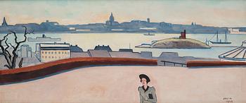 536. Einar Jolin, View from Skansen.