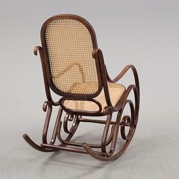 A second half of the 20th century rocking chair.