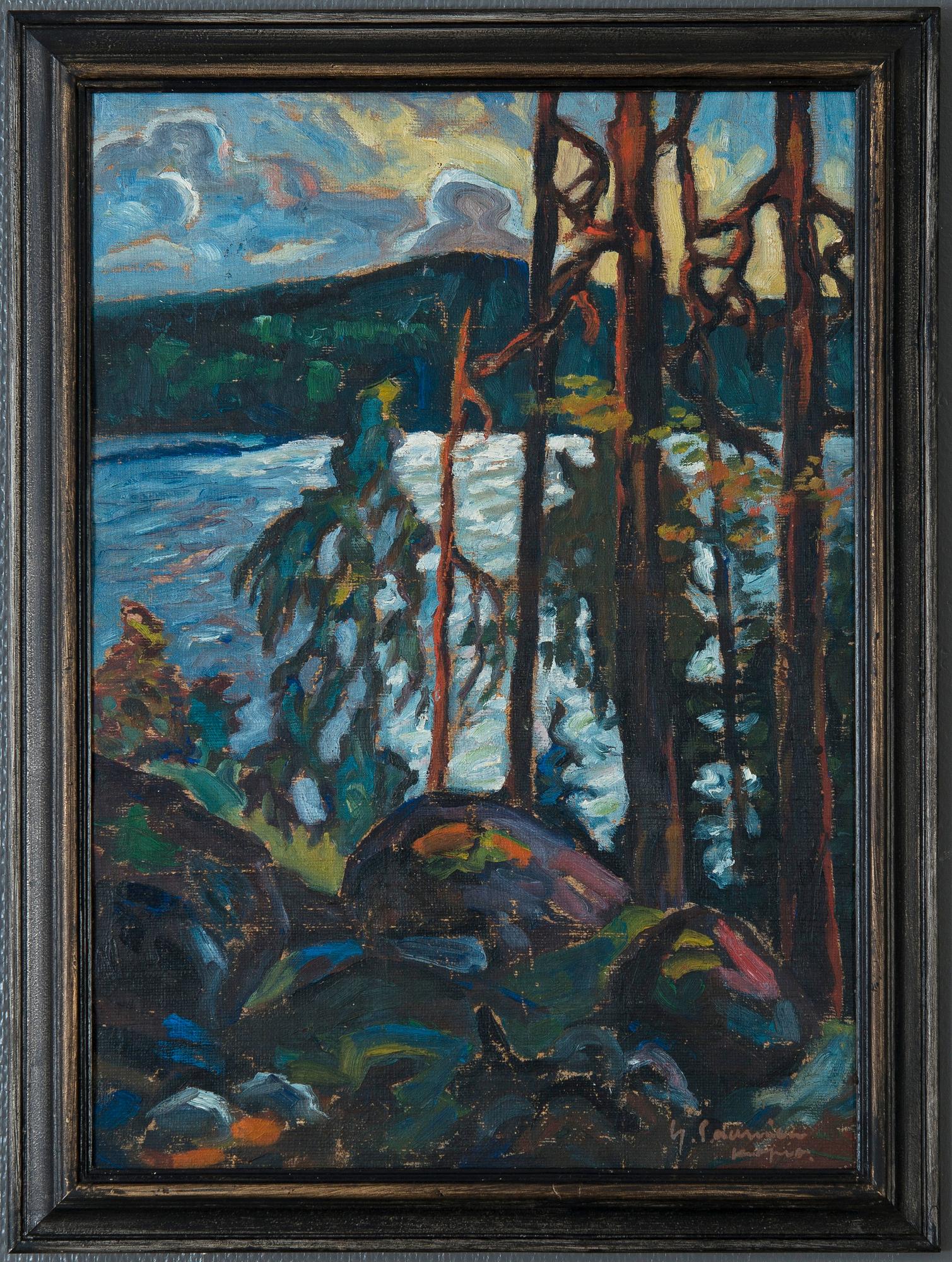 Yrjö Saarinen, NÄKYMÄ YLI JÄRVEN.
