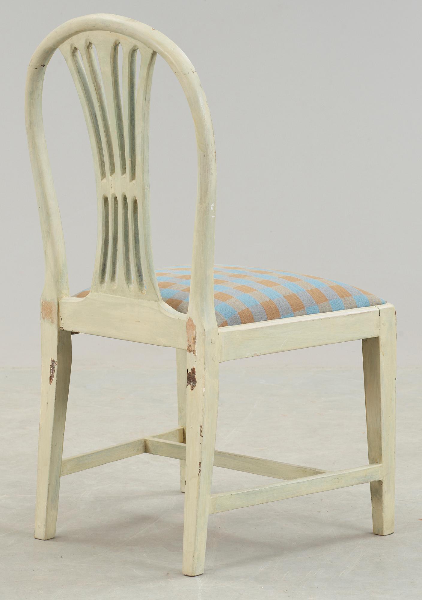 STOL, gustaviansk, Stockholm, omkring 1800.