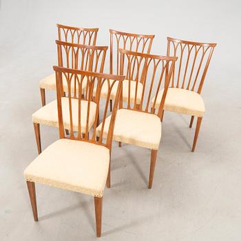 Stolar 6 st 1940-tal Swedish Modern.