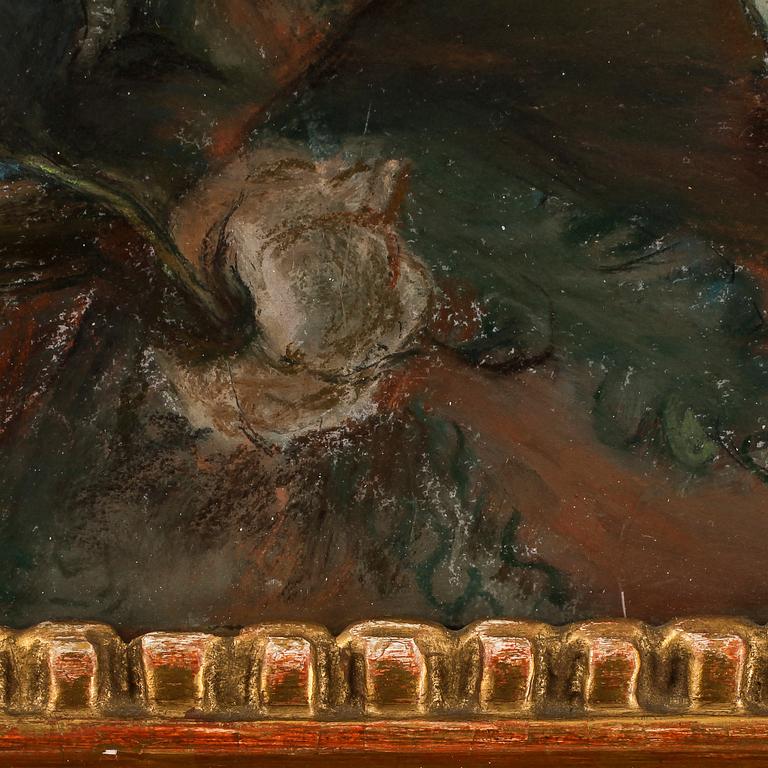 JEAN-MARC NATTIER, kopia efter, pastell.