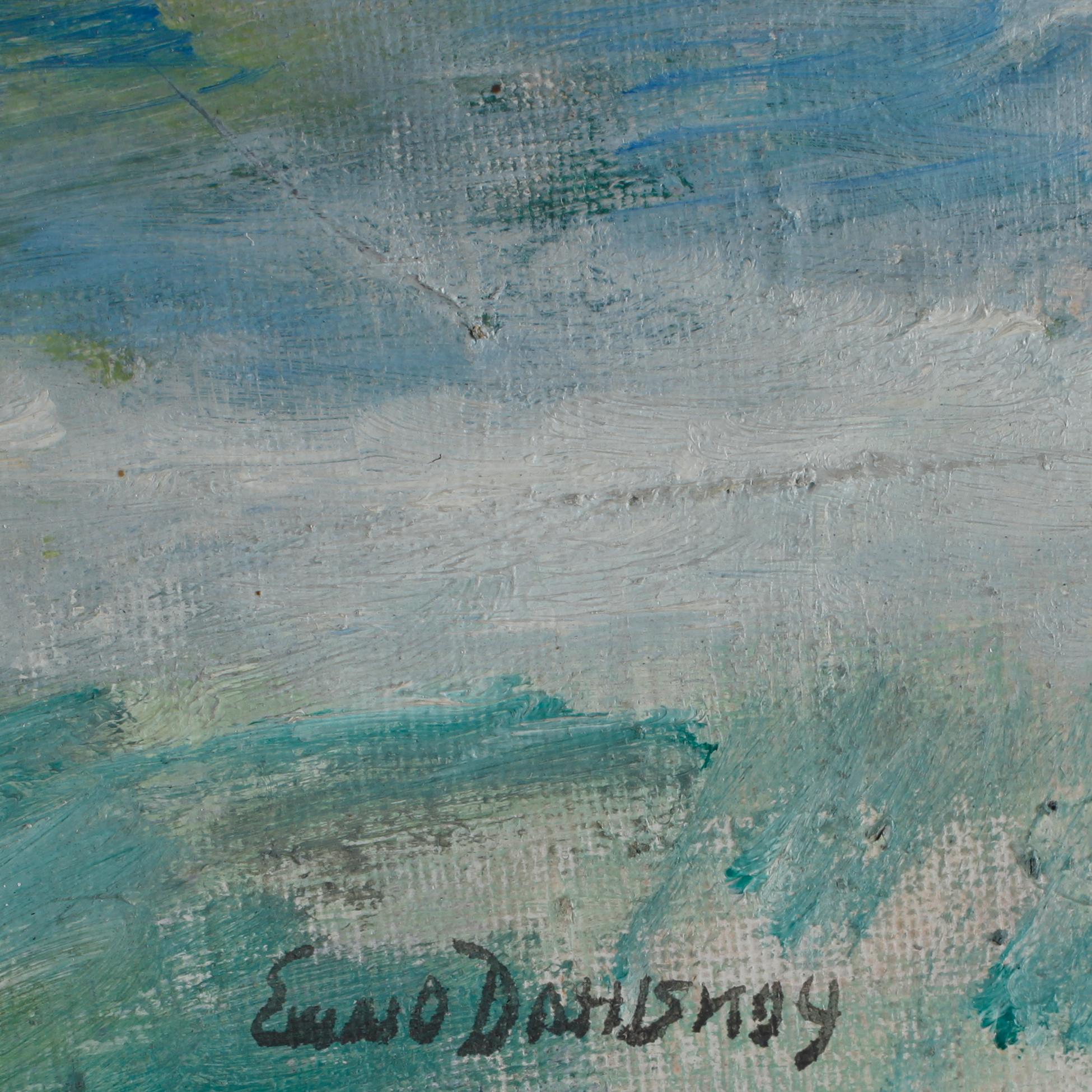 EWALD DAHLSKOG, olja på duk. Sign.