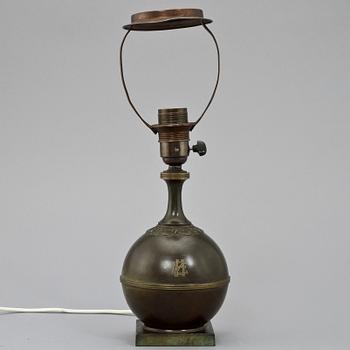 BORDSLAMPA, art deco, 1920/30-tal.