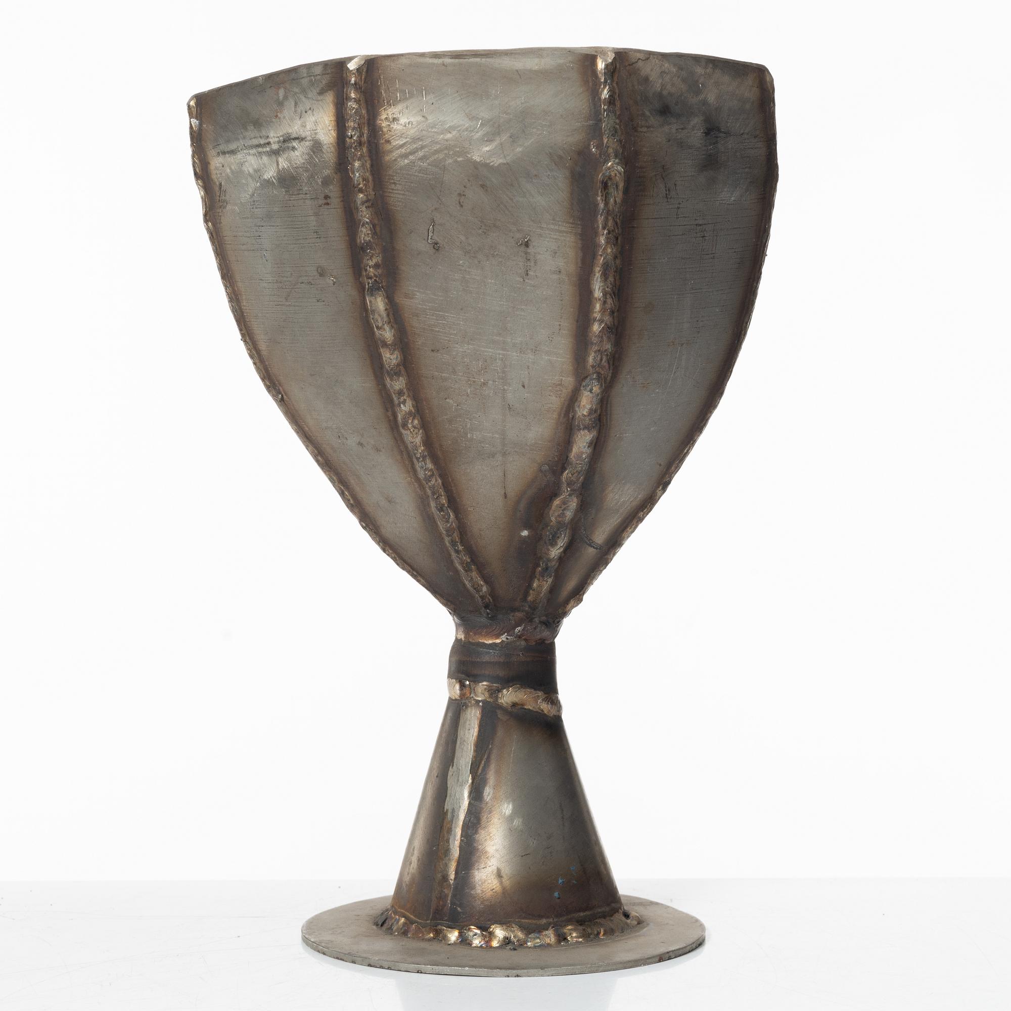 Allan Ebeling, skulptur, pokal, järnsmide, Torshälla 1960-tal.