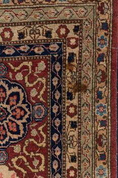 Matta, semiantik, Benlian Täbris, signerad Jabarzade, ca 466 x 328,5 cm.