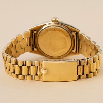 Rolex, Day-Date, "The Three Crowns", "Cal 1555", "Swedish Day", ca 1963.