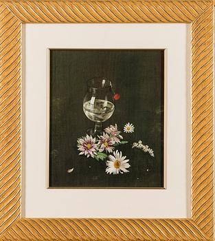 UNIDENTIFIED ARTIST, tempera on paper, monogram signature A.A, Russia late 20th century.