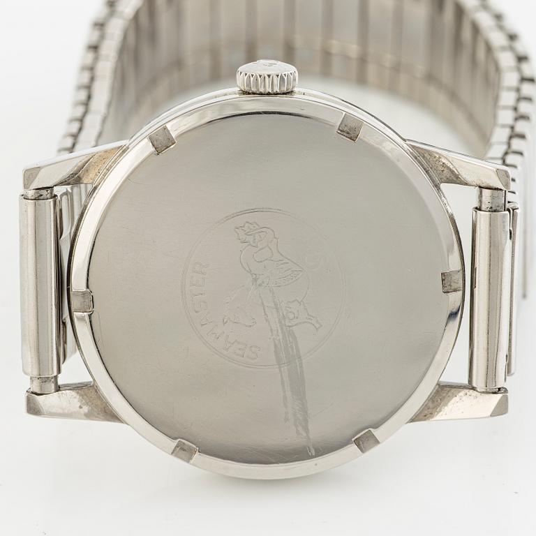 Omega, Seamaster 30, "Linen Dial", armbandsur, 35 mm.