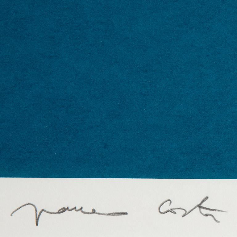 Franco Costa, silkscreen in colours,, signed 85/150.