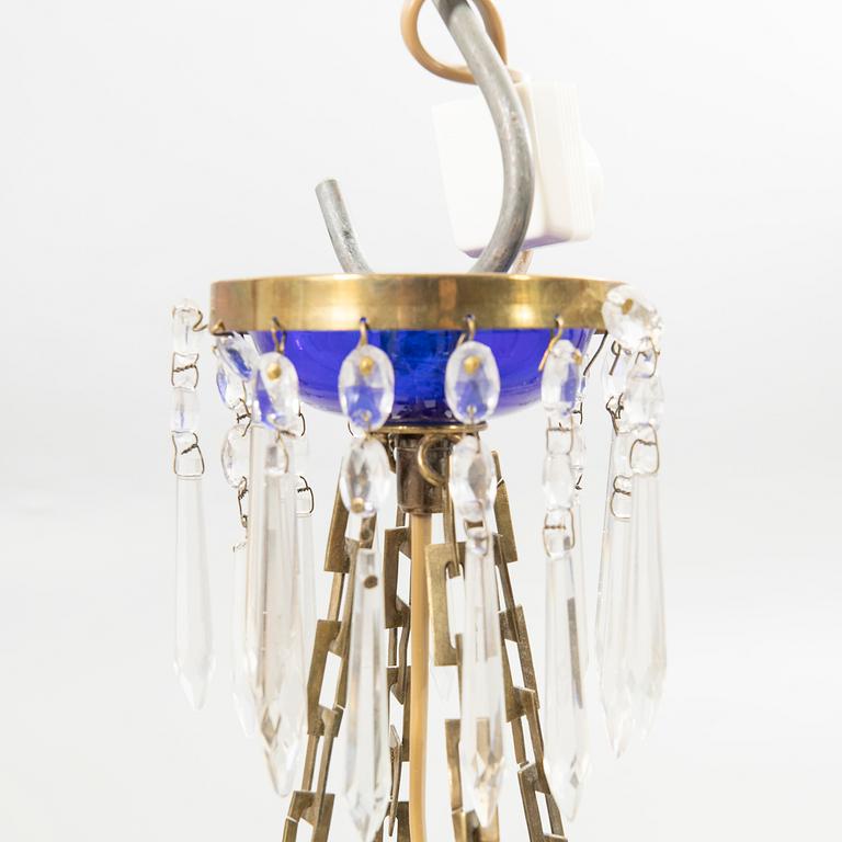 Chandelier, Gustavian style, 20th century.