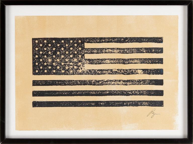 RICHARD RYAN, monoprint, signerad.