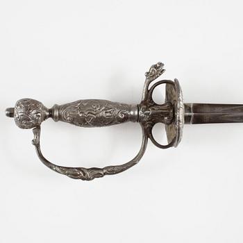 DRÄKTVÄRJA, rokokostil, 1800-talets andra hälft.