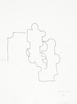 241. Eduardo Chillida, Utan titel , ur: "Ce maudit moi".