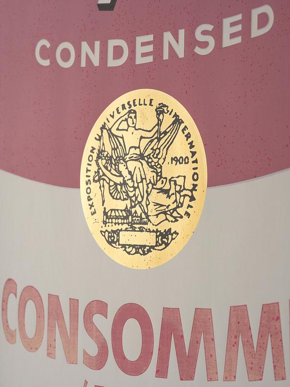 Andy Warhol, "Campbells soup Beef Consommé".