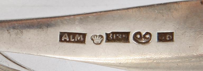 PARTI SILVER och NYSILVER. Ca 8+5 delar.