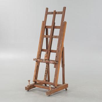 An easel, from Wilhelm Becker in Stockholm, 20th century.