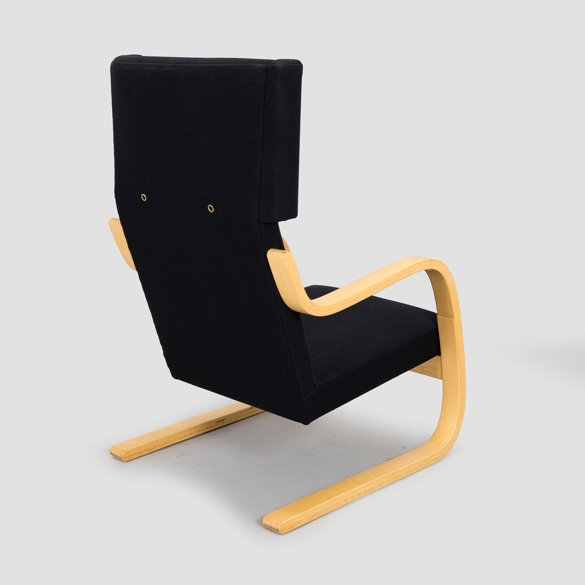 Alvar Aalto, nojatuoli, malli 401, Artek, 2000-luku.