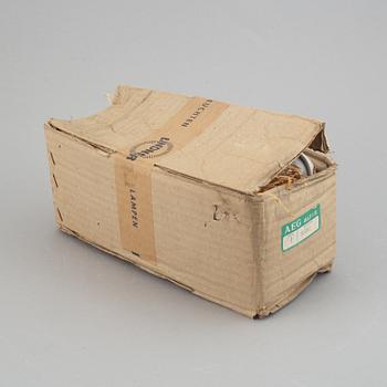 WILHELM WAGENFELD, three ceramic wall lights, Lindner Keramik, Bamberg, 1950's/60's.