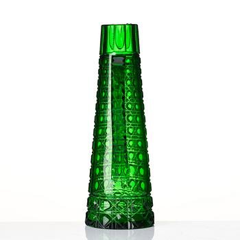 Likörservis, glas, en karaff och sex glas, Murano,  samt kanna,, 1900-tal.