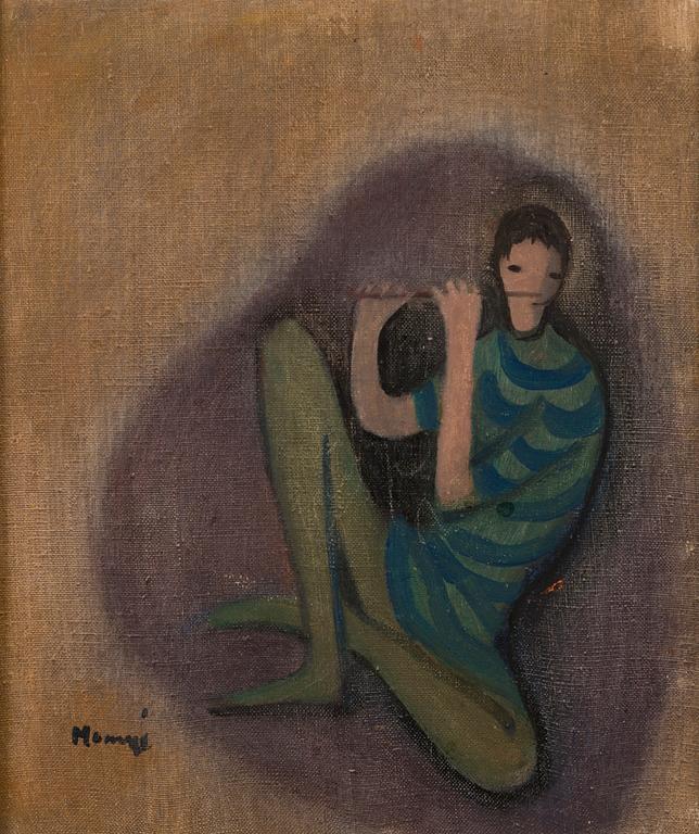 ELVI MAARNI, oil on canvas, signed.