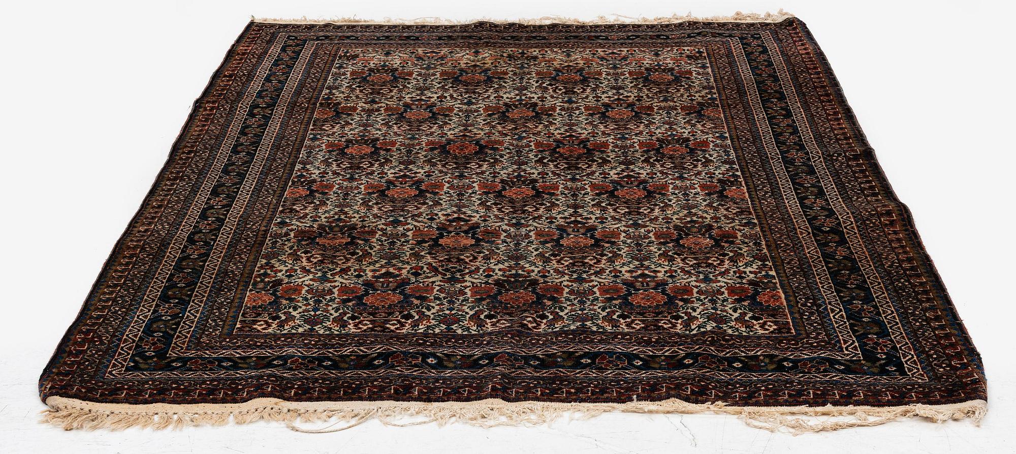 Matta, antik/semiantik Abadeh, västra Iran, ca 209 x 138 cm.