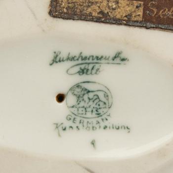 Figurines 2 pcs Hutschenreuther Germany mid-20th century porcelain.