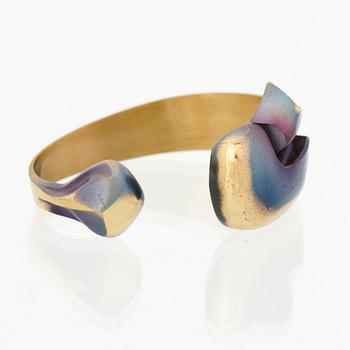 BJÖRN WECKSTRÖM, RIIPUS, RANNEKORU ja SORMUS, tulipronssia. Lapponia 1970-luku.