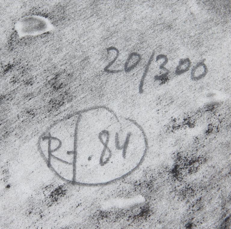 ROJ FRIBERG, litografi, sign, nr 20/300 o dat -84.