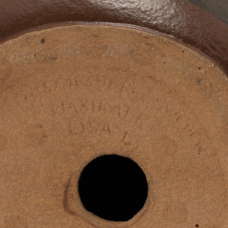 Lisa Larson, skulptur, "Maxikatt", stengods, ur serien "Stora Zoo", Gustavsberg.