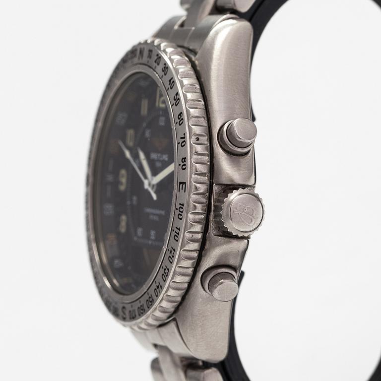 Breitling, Intruder Reveil, armbandsur, 41 mm.